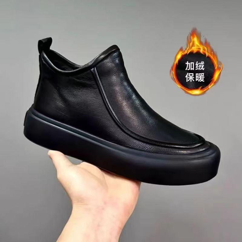 Martin Boots Men s Winter Men s Boots Fleece Warm High Top Leather Boots Trendy Versatile Cotton Boots 46
Martin Boots Men s Winter Men s Boots Fleece Warm High Top Leather Boots Trendy Versatile Cotton Boots 46