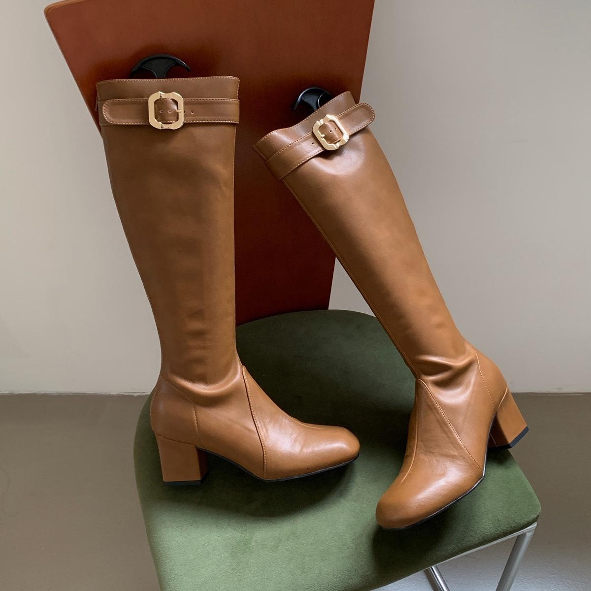 Европейские, американские, британские кожаные высокие сапоги, рыцарские сапоги, длинные сапоги, женские ретро сапоги на толстом каблуке с голенищем до колена, прямые сапоги 39
Европейские, американские, британские кожаные высокие сапоги, рыцарские сапоги, длинные сапоги, женские ретро сапоги на толстом каблуке с голенищем до колена, прямые сапоги 39