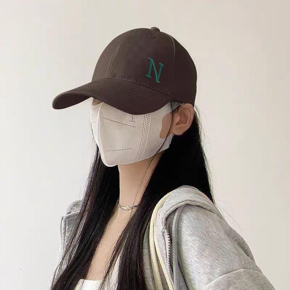 Adjustable Baseball Cap N Letter Embroidery Peaked Hat New Visor Cap Boy Girl кавовий
Adjustable Baseball Cap N Letter Embroidery Peaked Hat New Visor Cap Boy Girl кавовий