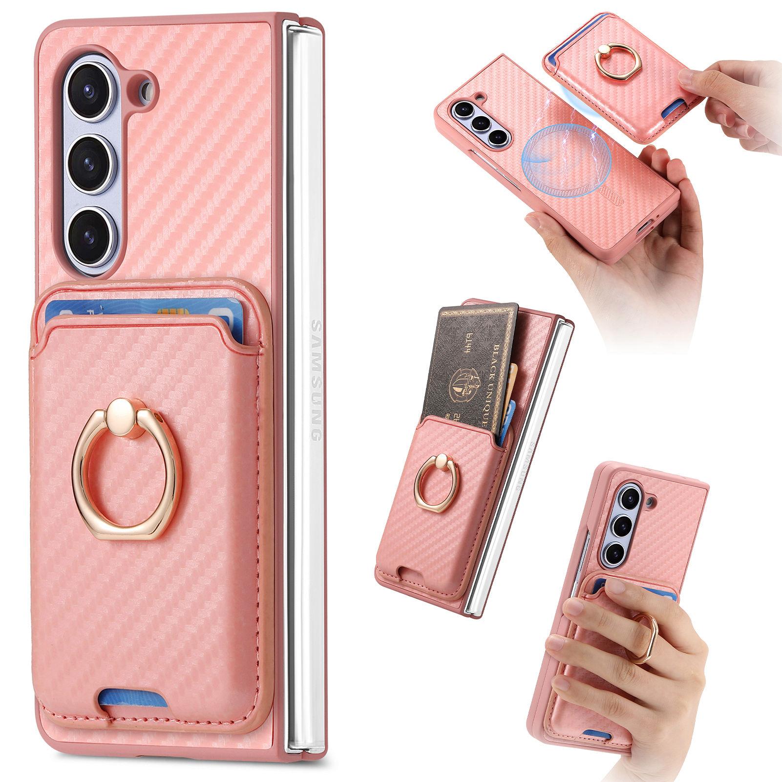 Film Glass Ring Hold 2 in 1 Removable Cards Bag Carbon Fibre Case For Samsung Galaxy Z Fold 6 5 4 5G Magnetic Stand Solt Cover For Samsung Z Fold 4
Film Glass Ring Hold 2 in 1 Removable Cards Bag Carbon Fibre Case For Samsung Galaxy Z Fold 6 5 4 5G Magnetic Stand Solt Cover For Samsung Z Fold 4