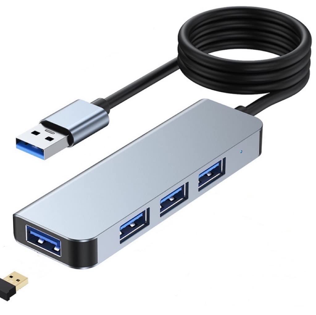 USB-концентратор JUSANKO, 4 порта, высокоскоростная передача данных, совместим с Mac, Windows, Linux, cm, USB-A3.0 и т. д.. (120 Кабель) (BYL-2013U3) серый
USB-концентратор JUSANKO, 4 порта, высокоскоростная передача данных, совместим с Mac, Windows, Linux, cm, USB-A3.0 и т. д.. (120 Кабель) (BYL-2013U3) серый
