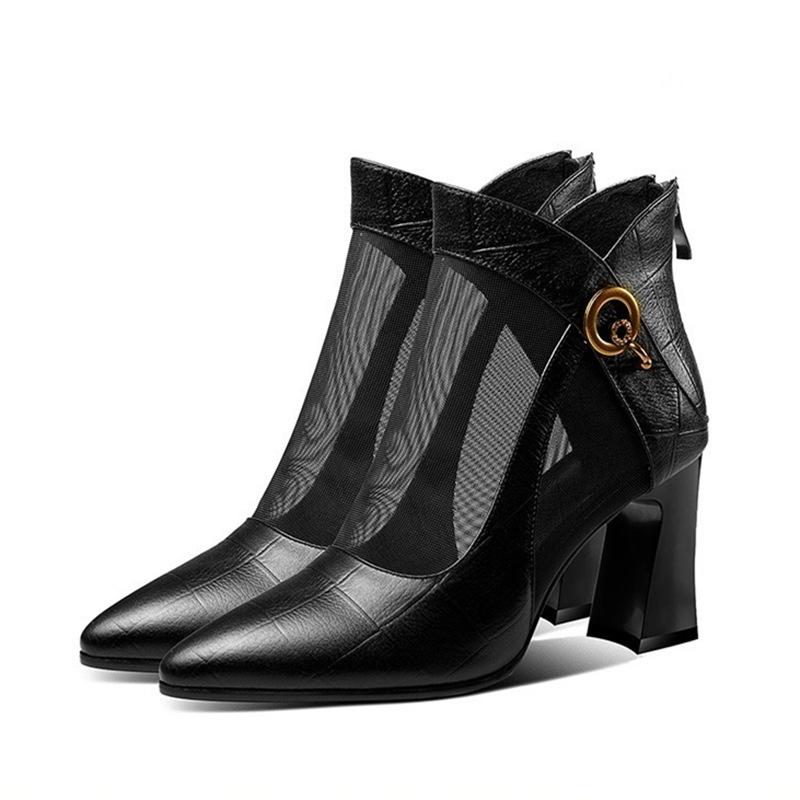 trend Women s Summer Mesh Boots High Heel Zipper Sexy Black Lace-Up Square Heel Sandals Pumps Shoes Ladies Zapatos De Mujer
trend Women s Summer Mesh Boots High Heel Zipper Sexy Black Lace-Up Square Heel Sandals Pumps Shoes Ladies Zapatos De Mujer