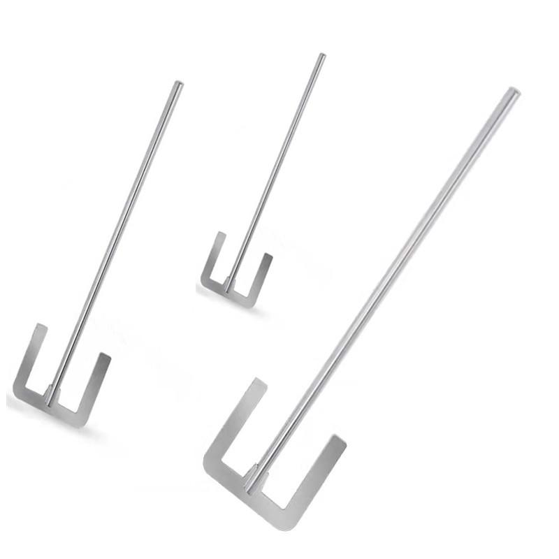 1pc lab stainless steel E-type blade paddle with leaf-width 40mm to 120mm, stirrer impeller paddle with rod 40x8x300mm
1pc lab stainless steel E-type blade paddle with leaf-width 40mm to 120mm, stirrer impeller paddle with rod 40x8x300mm