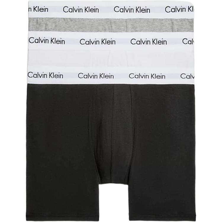 Calvin Klein Mid-Rise Fitted Logo Boxer Briefs 3-Pack Men underwear 000NB1770A-MP1 XL 
Calvin Klein Mid-Rise Fitted Logo Boxer Briefs 3-Pack Men underwear 000NB1770A-MP1 XL