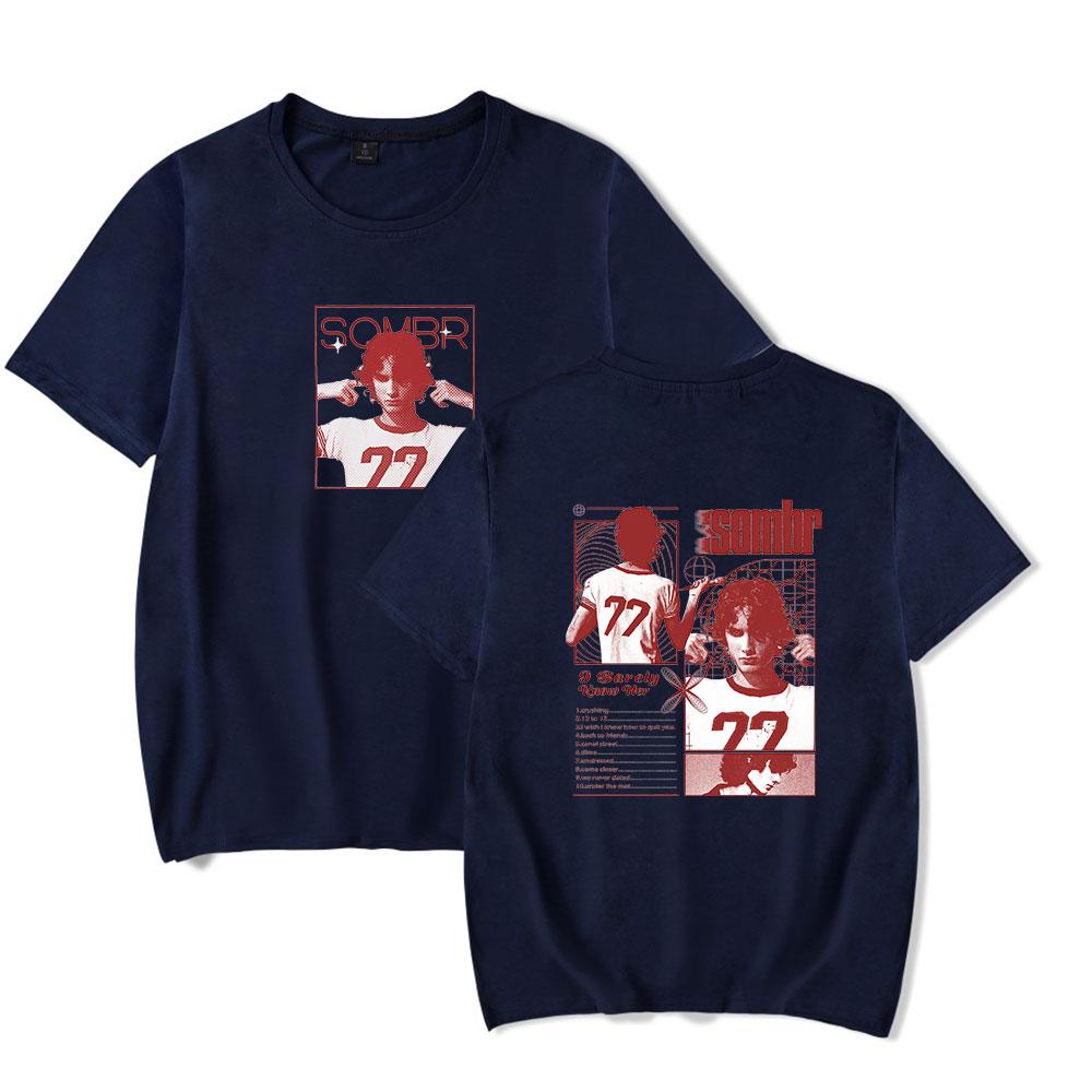 Sombr I Barely Know Black Merch Tshirt Cool Red Color Print Tops for Unisex and Women Streetwear 4XL
Sombr I Barely Know Black Merch Tshirt Cool Red Color Print Tops for Unisex and Women Streetwear 4XL