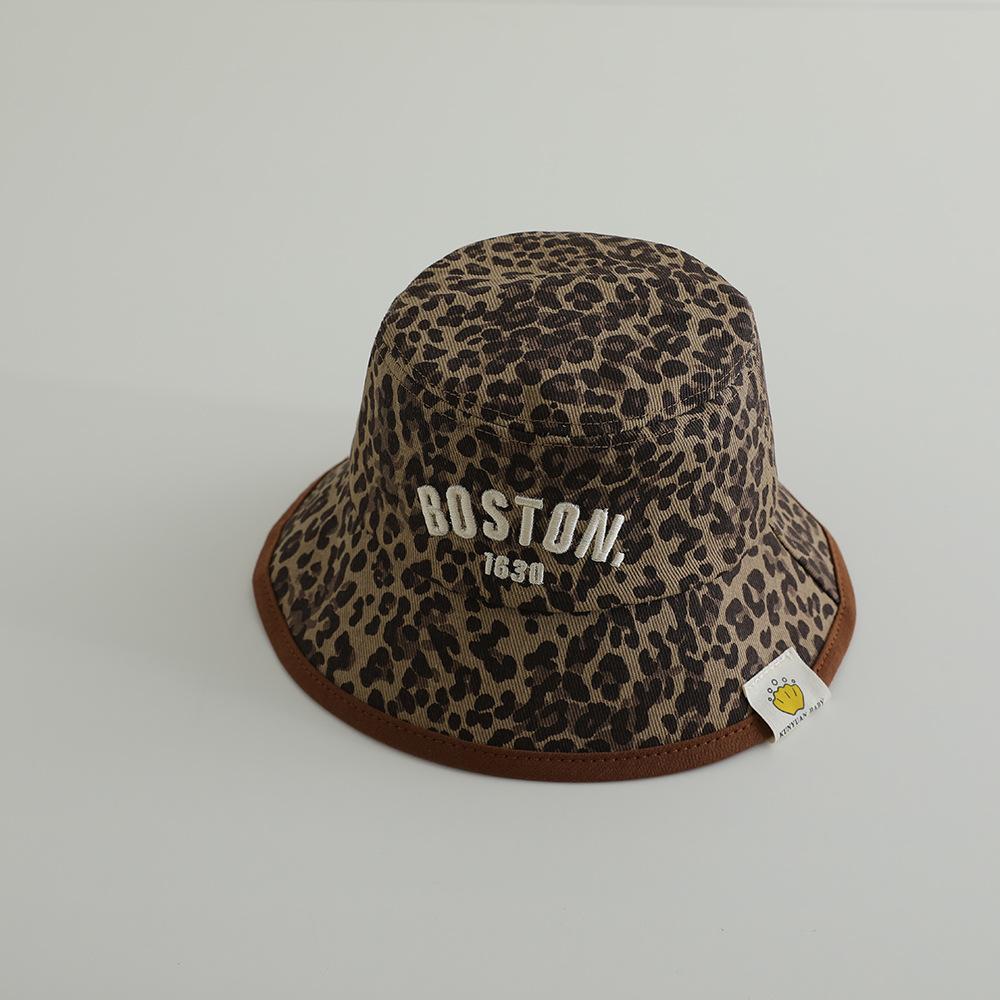 JYL TS DIY Boston Kids Bucket Hat Leopard Print Sun Hat Cotton brown_52CM іспанська bistre кольору
JYL TS DIY Boston Kids Bucket Hat Leopard Print Sun Hat Cotton brown_52CM іспанська bistre кольору