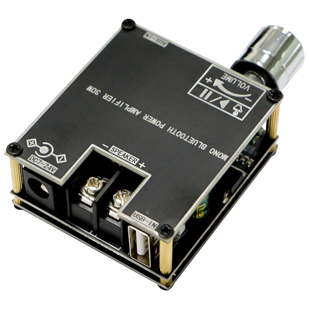 ZK-301B Моно 30 Вт Аудіопідсилювач Плата Підтримка Бездротового TWS Bluetooth-Сумісного 5.3 DC9-24В Керування Додатком для DIY BT Спікер Кіт чорний
ZK-301B Моно 30 Вт Аудіопідсилювач Плата Підтримка Бездротового TWS Bluetooth-Сумісного 5.3 DC9-24В Керування Додатком для DIY BT Спікер Кіт чорний