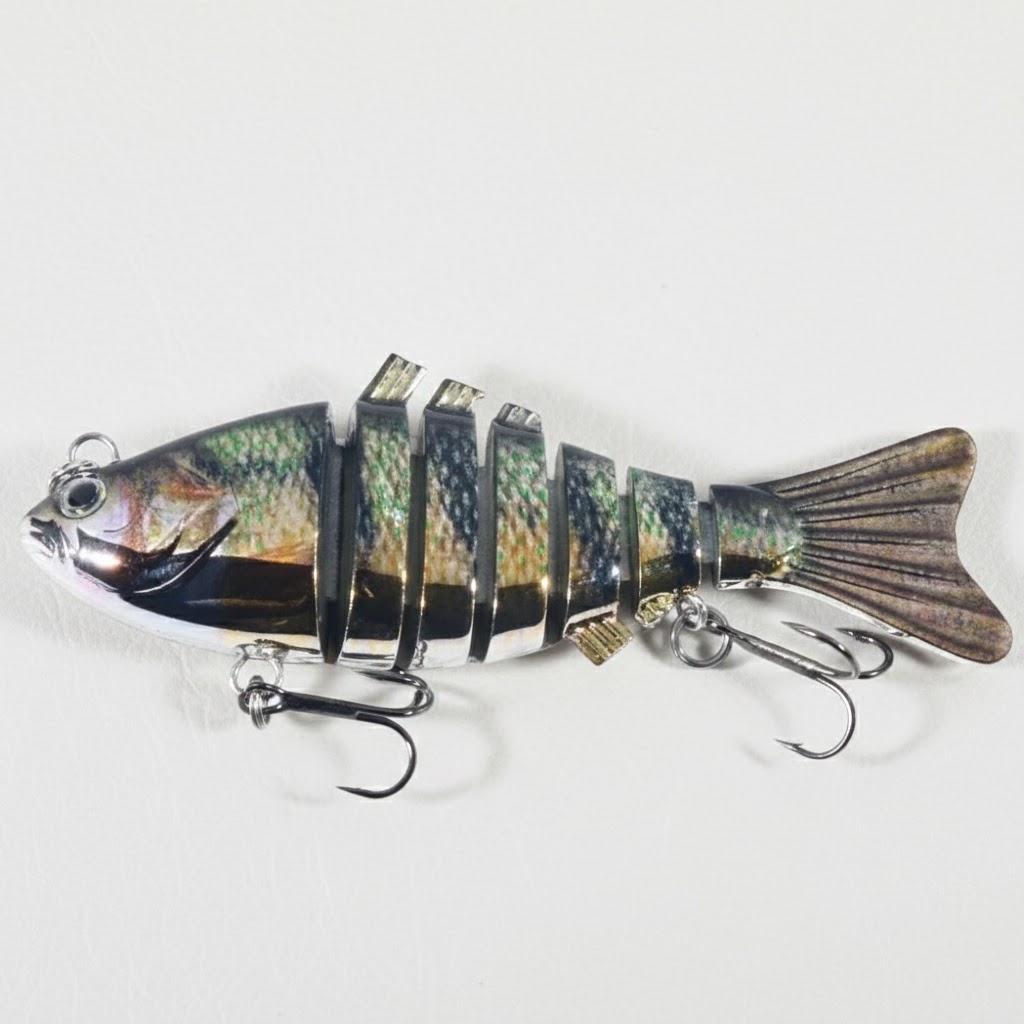 7 Segment Jointed Wobbler Hard Bait Fishing Lures 10cm 24g Swimbait for Freshwater Saltwater Fishing Gear
7 Segment Jointed Wobbler Hard Bait Fishing Lures 10cm 24g Swimbait for Freshwater Saltwater Fishing Gear