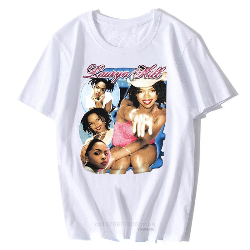 Streetwear Vintage Lauryn Hill Shirt Rap Tee 90s Loose TShirts For Unisex Cool Tops De Mujer Blouse Graphic Tshirts Hiphop S
Streetwear Vintage Lauryn Hill Shirt Rap Tee 90s Loose TShirts For Unisex Cool Tops De Mujer Blouse Graphic Tshirts Hiphop S