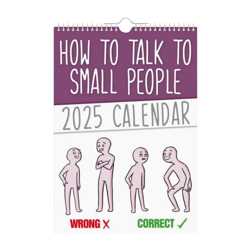 12 Month How To Talk To Small People Calendar Funny Wall Calendar 2025 Calendar Desktop Decor Calendar
12 Month How To Talk To Small People Calendar Funny Wall Calendar 2025 Calendar Desktop Decor Calendar