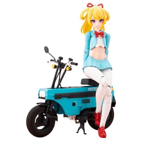 Kotobukiya Megami Device BUSTER DOLL Night Alice with Honda AB12 Motocompo, 1/1 Scale Plastic Model, Approximately 150mm Tall
Kotobukiya Megami Device BUSTER DOLL Night Alice with Honda AB12 Motocompo, 1/1 Scale Plastic Model, Approximately 150mm Tall