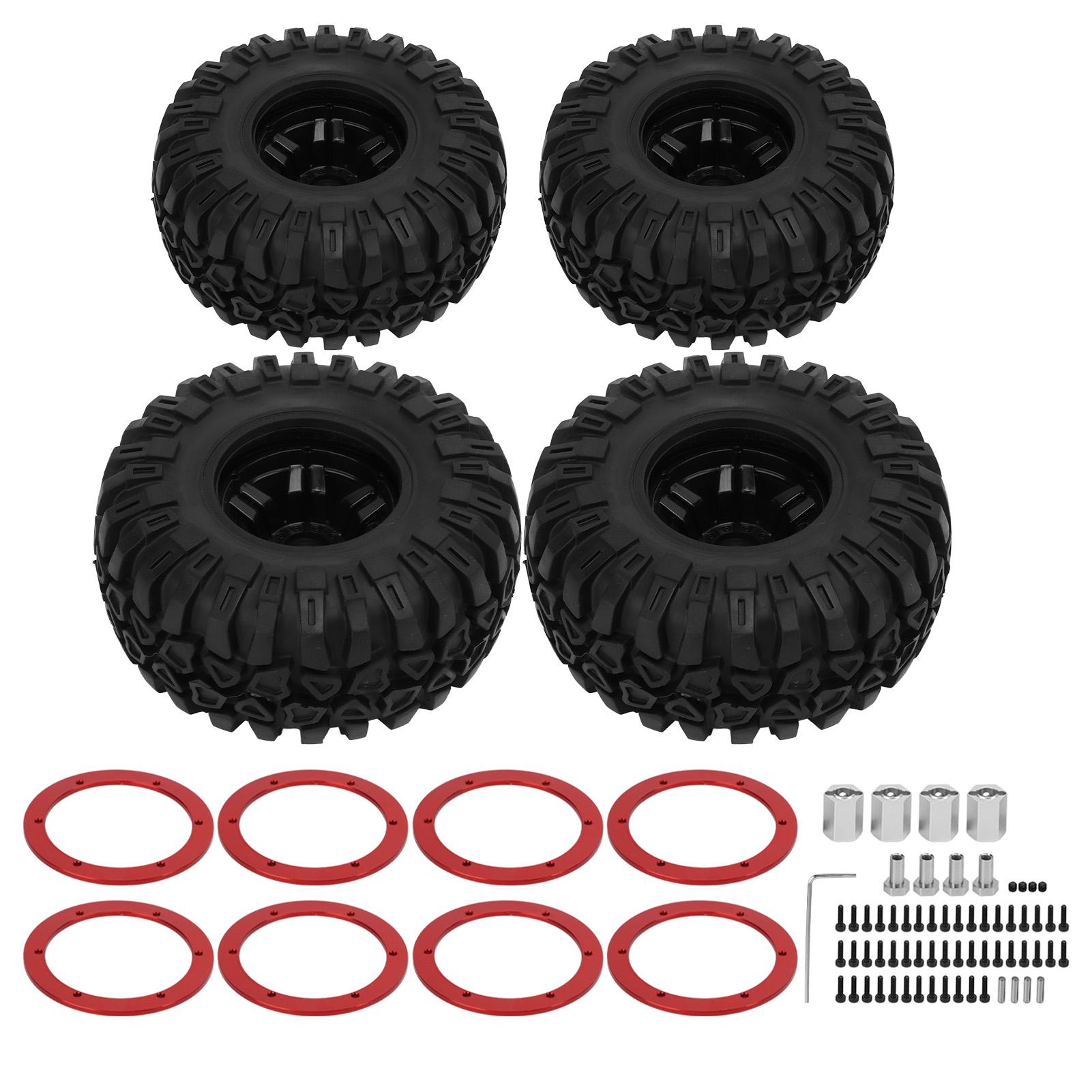 4pcs RC Front Rear Rubber Tires and 6 Spoke Wheel Rims Set for ARRMA SENTON 110 RC Car Accessories
4pcs RC Front Rear Rubber Tires and 6 Spoke Wheel Rims Set for ARRMA SENTON 110 RC Car Accessories