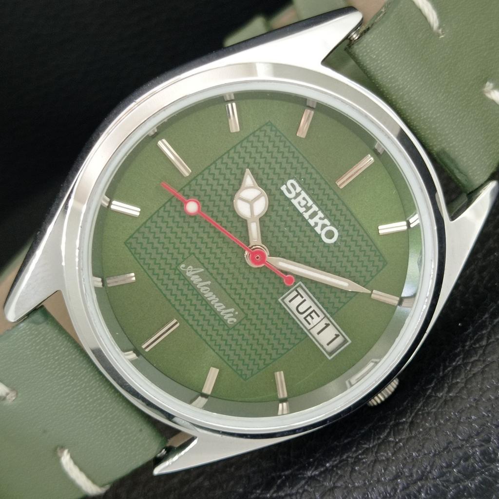 VINTAGE SEIKO AUTOMATIC 6309A JAPAN MENS REFURBISHED GREEN DIAL WATCH a443209-1
VINTAGE SEIKO AUTOMATIC 6309A JAPAN MENS REFURBISHED GREEN DIAL WATCH a443209-1
