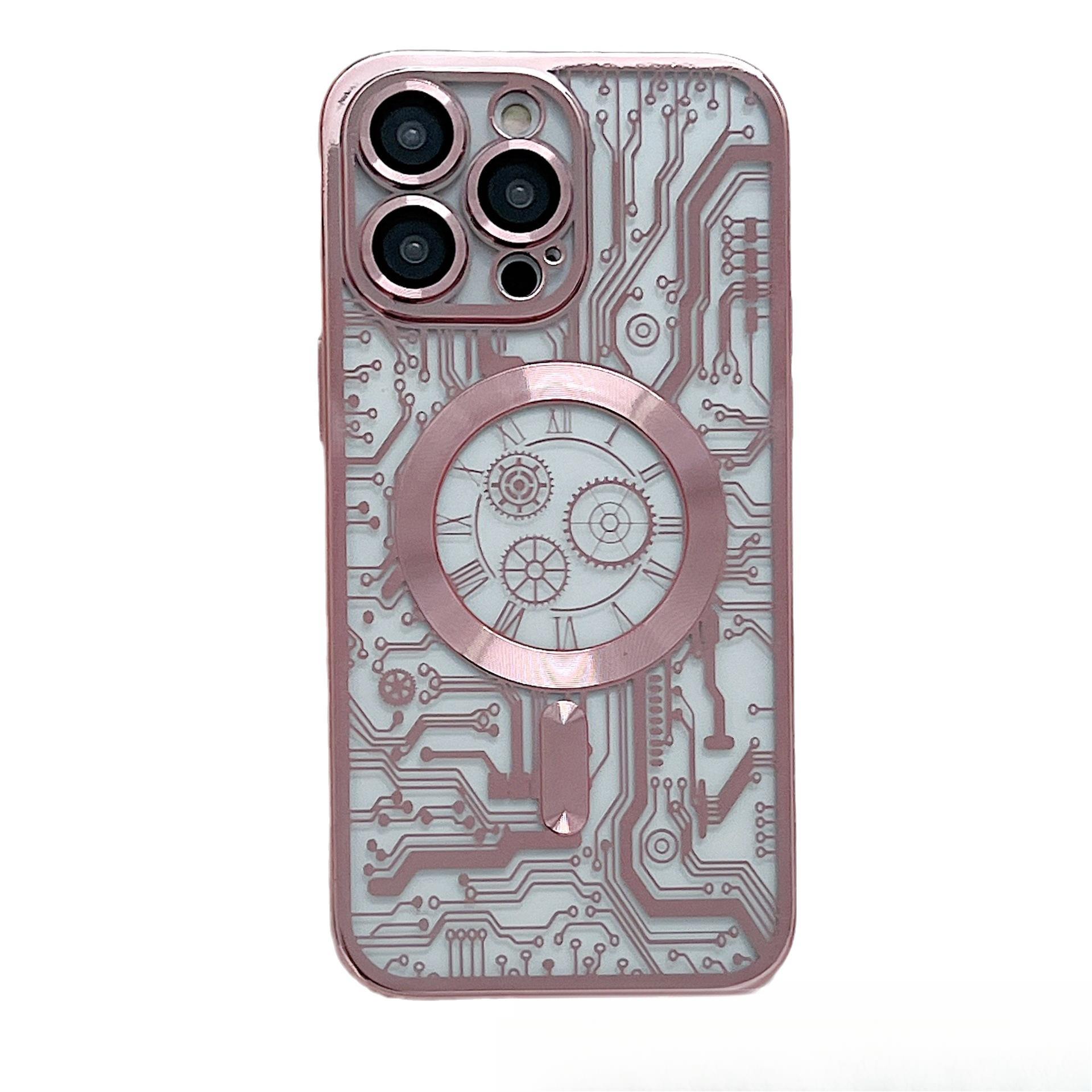 The Mechanical Electroplated Magnetic Type Is Suitable for IPhone 15 Phone Cases, IPhone14 Pro Max with Lens Film and 13 Protective Cases Apple 11Promax
The Mechanical Electroplated Magnetic Type Is Suitable for IPhone 15 Phone Cases, IPhone14 Pro Max with Lens Film and 13 Protective Cases Apple 11Promax