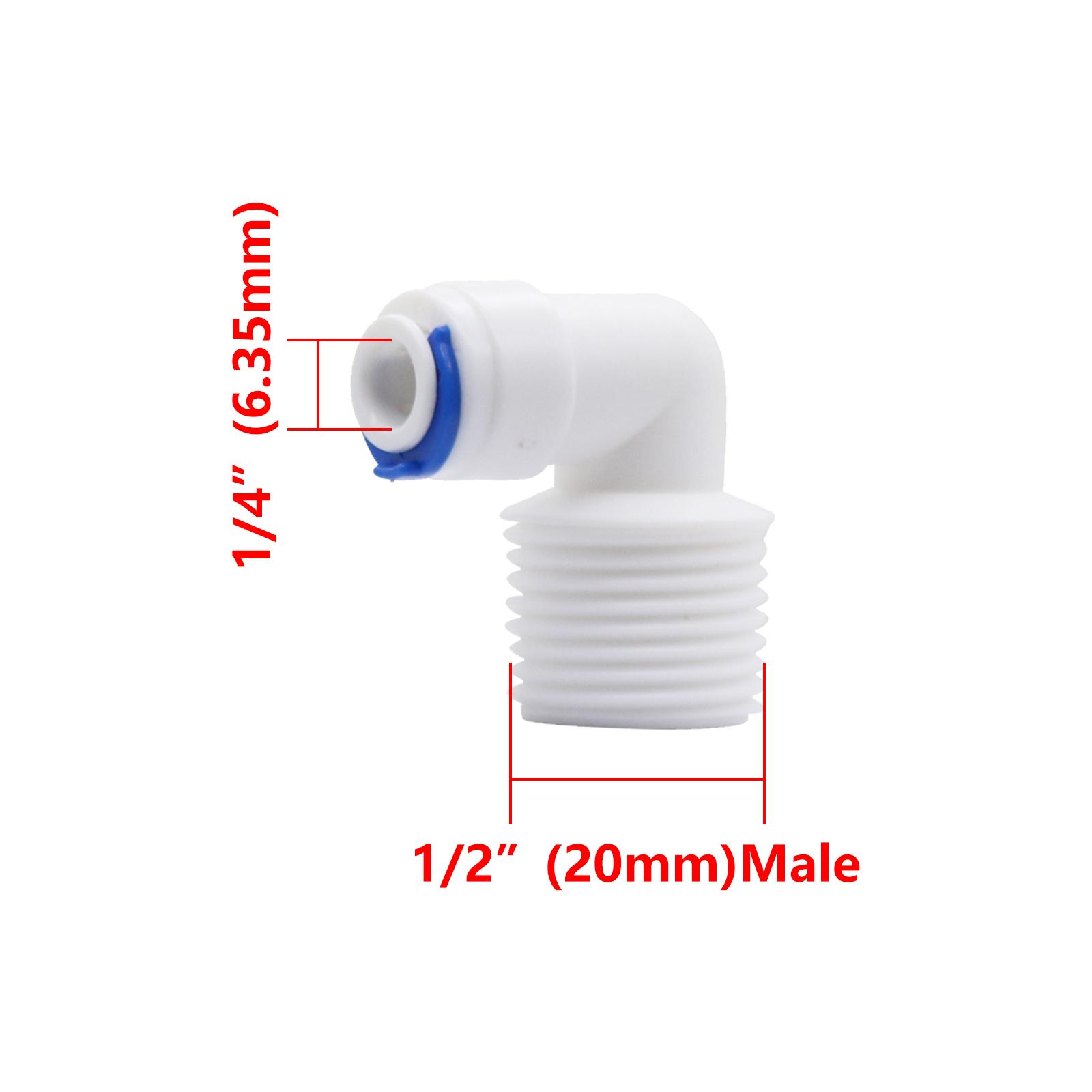 50Pcs 1/2 Male Thread To 1/4 Pipe Slip lock Quick-connectors Straight Elbow Irrigation Butt Pneumatic Pipe Connectors Fittings 1/2
50Pcs 1/2 Male Thread To 1/4 Pipe Slip lock Quick-connectors Straight Elbow Irrigation Butt Pneumatic Pipe Connectors Fittings 1/2