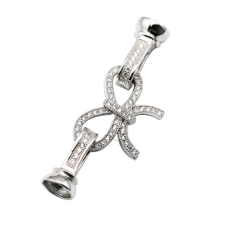 Sterling Silver Geometric Necklace with Zircon and High-Quality Pearl Bracelet Clasp
Sterling Silver Geometric Necklace with Zircon and High-Quality Pearl Bracelet Clasp