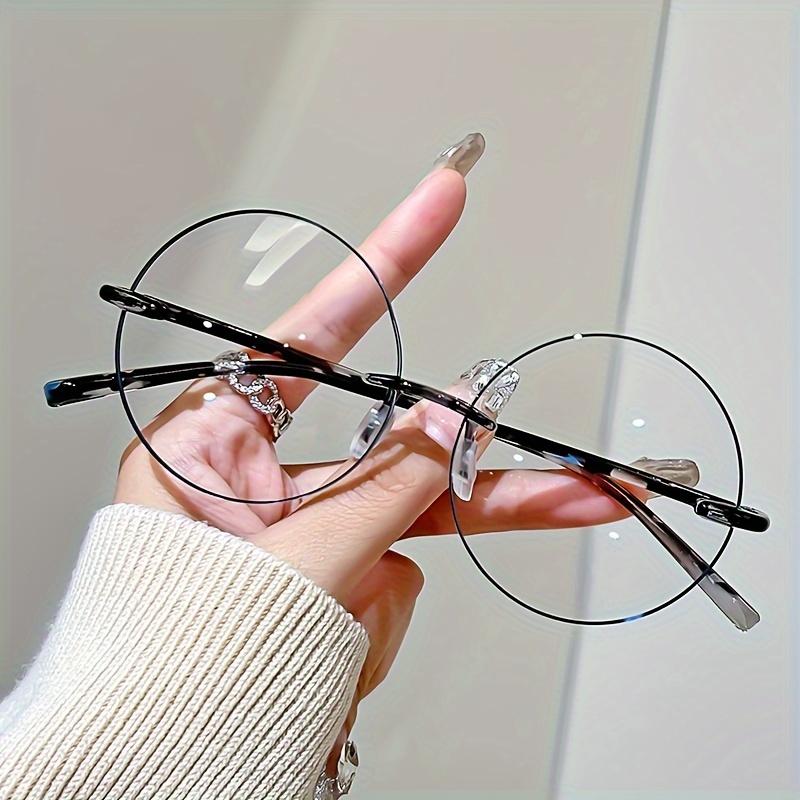 Вінтажні круглі окуляри для читання з великою оправою для чоловіків і жінок, з квітковим дизайном, полікарбонатні лінзи, комбінована оправа 1.0 до 4.0 350 чорний
Вінтажні круглі окуляри для читання з великою оправою для чоловіків і жінок, з квітковим дизайном, полікарбонатні лінзи, комбінована оправа 1.0 до 4.0 350 чорний