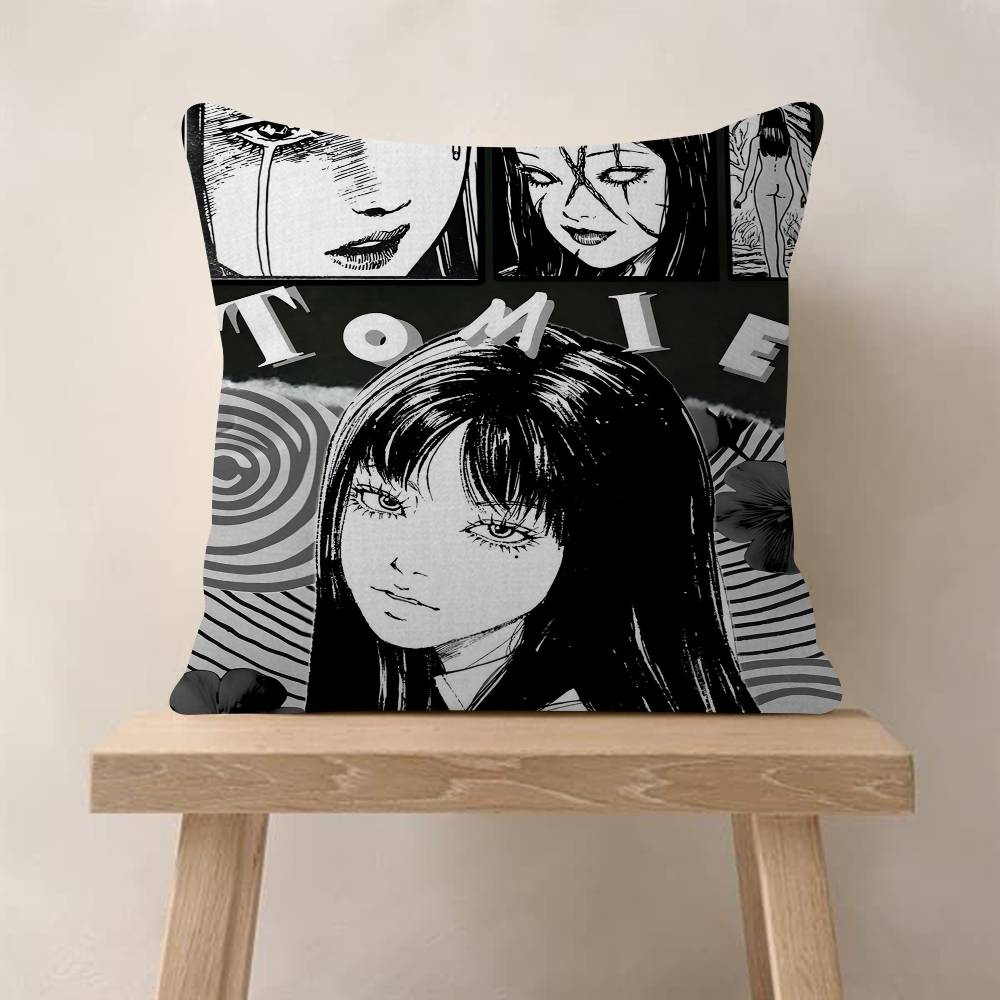 Junji Ito Tomie Retro Kawakami Pillow Covers Cartoon Sofa Decorative Home Doublesided Printing Short Plush Cute Cushion Cover 30x30 cm
Junji Ito Tomie Retro Kawakami Pillow Covers Cartoon Sofa Decorative Home Doublesided Printing Short Plush Cute Cushion Cover 30x30 cm