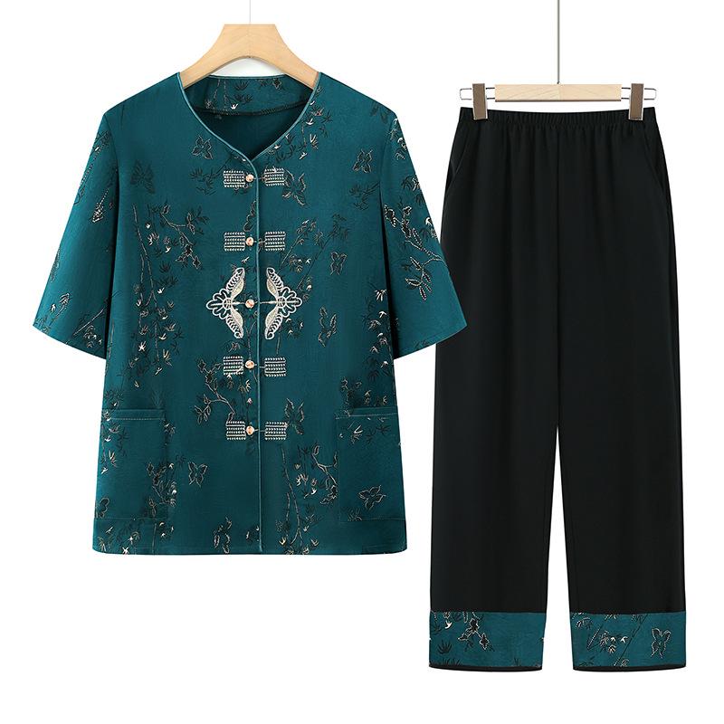 Grandma s Summer Two-Piece Set for Middle-Aged & Elderly Women 4XL (130-145 lbs advised) синий
Grandma s Summer Two-Piece Set for Middle-Aged & Elderly Women 4XL (130-145 lbs advised) синий