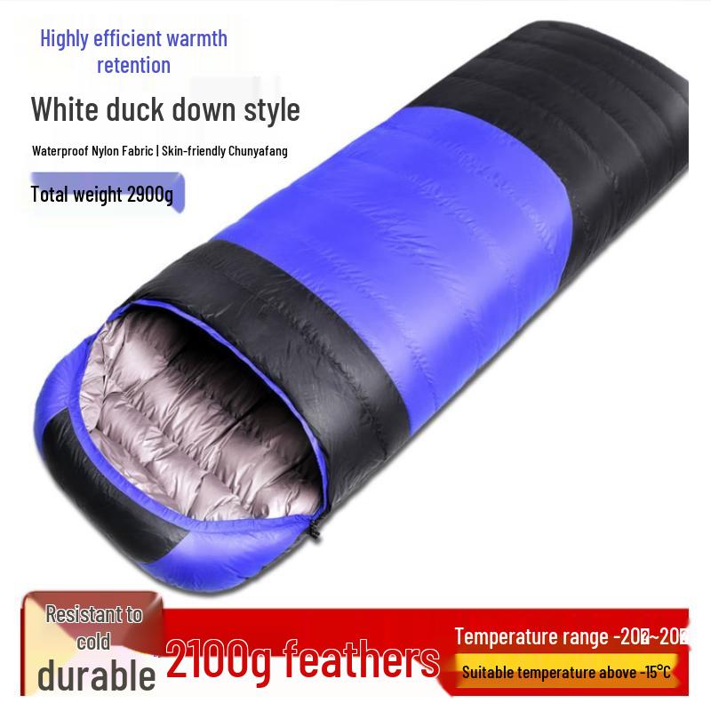 Bai Cheng Dao White Duck Down Camping Sleeping Bag
Bai Cheng Dao White Duck Down Camping Sleeping Bag