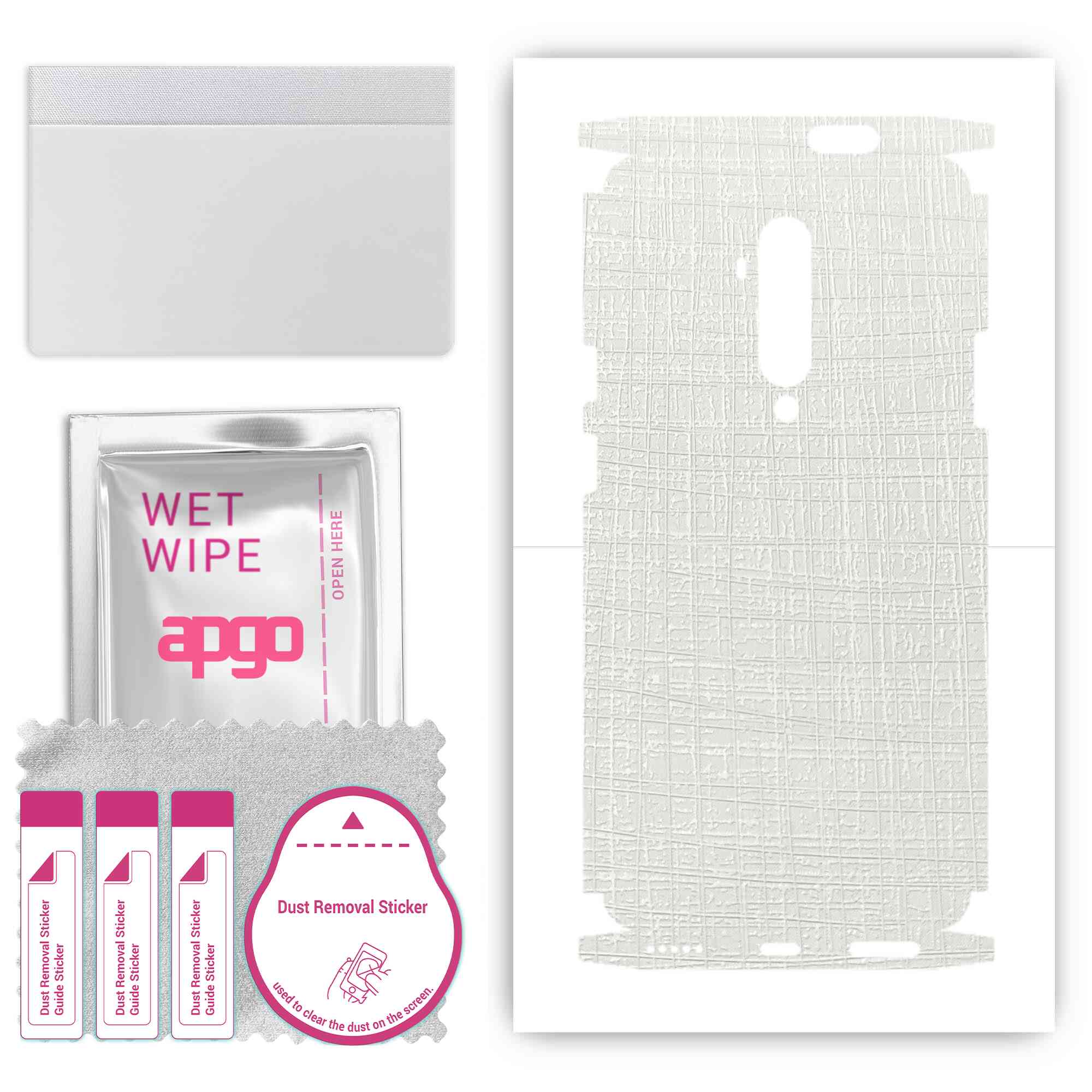 Apgo Protective Skin Sticker для тильної та бокової сторони, сумісної з OnePlus 7T Pro, Full Wrap Film, Foil, Vinyl - Pattern White Fabric
Apgo Protective Skin Sticker для тильної та бокової сторони, сумісної з OnePlus 7T Pro, Full Wrap Film, Foil, Vinyl - Pattern White Fabric