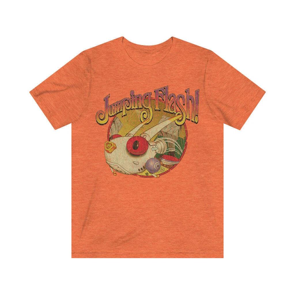 Jumping Flash! 1995 Vintage Men s T shirt L
Jumping Flash! 1995 Vintage Men s T shirt L