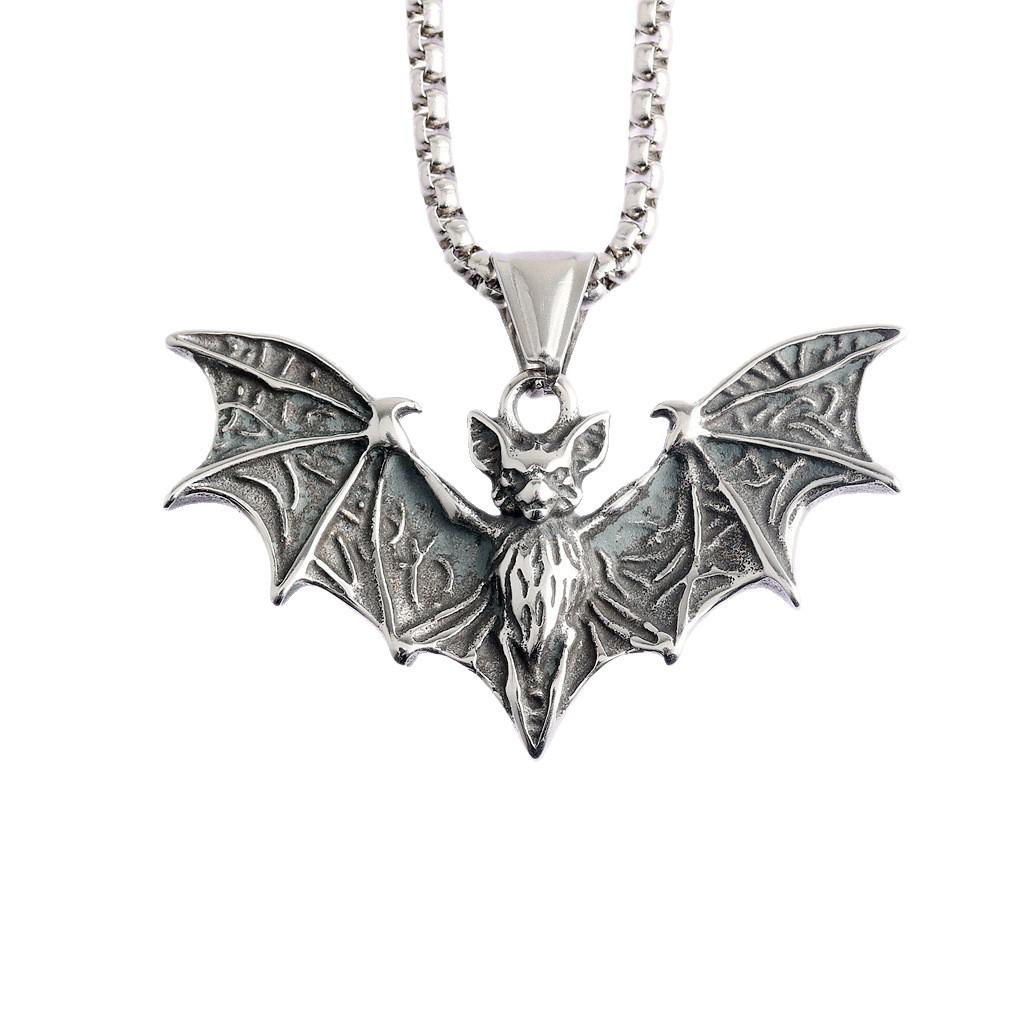 Gothic Bat Sweater Chain Necklace - Hip Hop Titanium Steel Jewelry for Men & Women
Gothic Bat Sweater Chain Necklace - Hip Hop Titanium Steel Jewelry for Men & Women