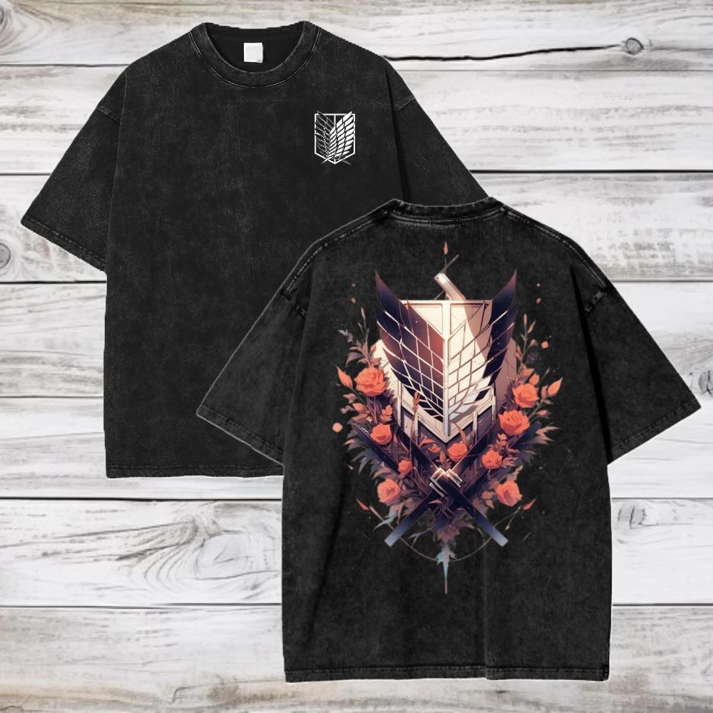 Attack on Titan Eren Yeager Chase Manga Panel Vintage Washed Oversized T-Shirt | Unisex Anime Streetwear Tee XXXL різнокольоровий
Attack on Titan Eren Yeager Chase Manga Panel Vintage Washed Oversized T-Shirt | Unisex Anime Streetwear Tee XXXL різнокольоровий