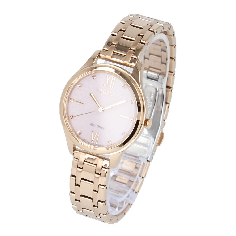 CITIZEN Citizen Eco-Drive Watch Ladies Solar Analog Stainless Steel Pink Gold Pink EM0503-75X
CITIZEN Citizen Eco-Drive Watch Ladies Solar Analog Stainless Steel Pink Gold Pink EM0503-75X