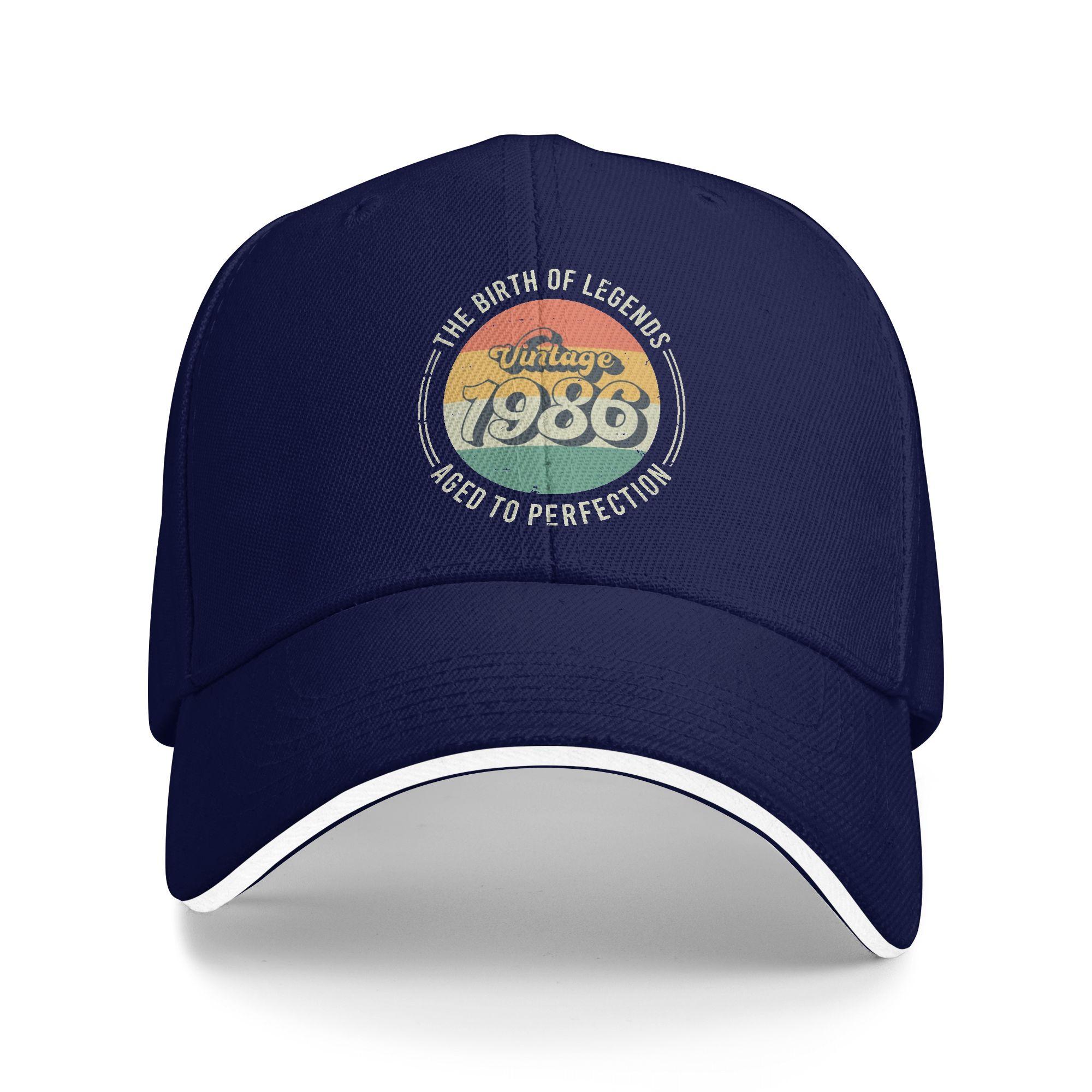 Vintage 1986 40th Birthday The Birth Of Legends Sun Baseball Cap Summer Casual Trucker Hat For Men Outdoor Sports Snapback Cap One Size темно-синього кольору
Vintage 1986 40th Birthday The Birth Of Legends Sun Baseball Cap Summer Casual Trucker Hat For Men Outdoor Sports Snapback Cap One Size темно-синього кольору