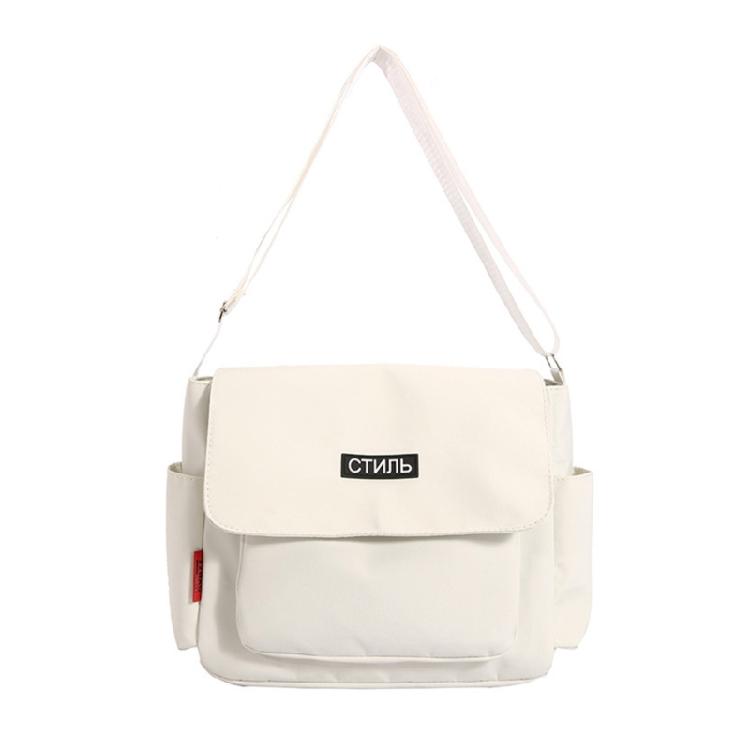 Compact and Durable Nylon Shoulder Bag for Students and Working Individuals білий
Compact and Durable Nylon Shoulder Bag for Students and Working Individuals білий