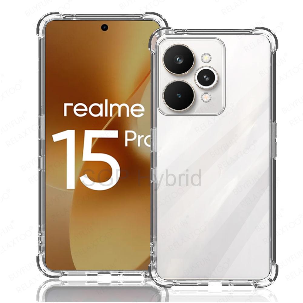 Прозорий силіконовий протиударний чохол Coque для Realme 15 Pro Чохол Захисний корпус для камери Realme15Pro Realmy 15Pro Realme15 Pro 5G Funda Realmy 15 Pro прозорий
Прозорий силіконовий протиударний чохол Coque для Realme 15 Pro Чохол Захисний корпус для камери Realme15Pro Realmy 15Pro Realme15 Pro 5G Funda Realmy 15 Pro прозорий