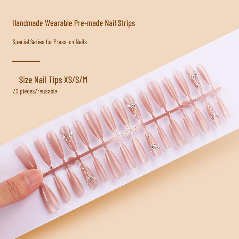 Viral Wearable Teardrop Nail Art: Long Handmade Cat Eye Rhinestone Chains Tool Kit Type
Viral Wearable Teardrop Nail Art: Long Handmade Cat Eye Rhinestone Chains Tool Kit Type