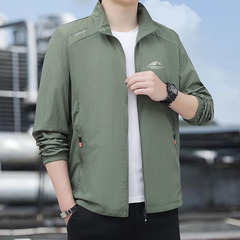 Men s Summer Windbreaker: Lightweight Ice Silk, Quick-Dry, Loose Fit, Stand Collar, Plus Size Fishing Jacket. L армия зеленый
Men s Summer Windbreaker: Lightweight Ice Silk, Quick-Dry, Loose Fit, Stand Collar, Plus Size Fishing Jacket. L армия зеленый