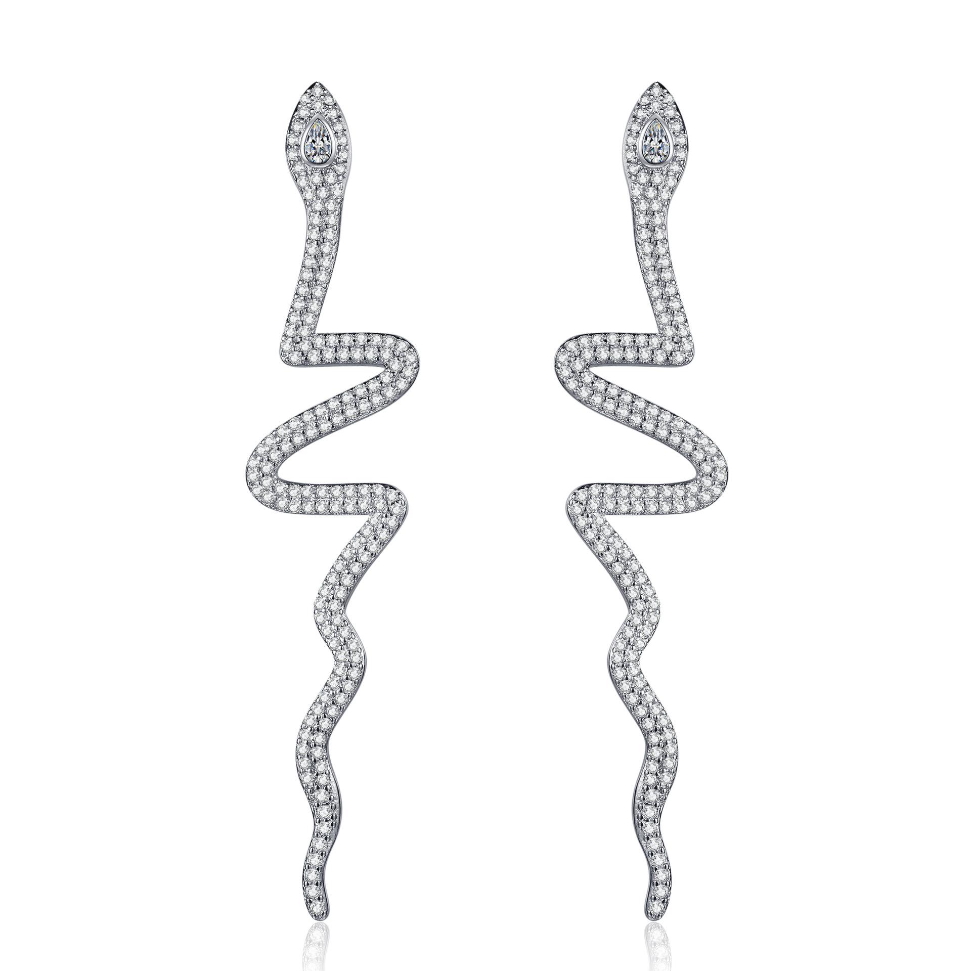 Серьги в форме змеи для женщин Дизайнерские серьги-гвоздики Личность и темперамент Преувеличенные длинные серьги
Серьги в форме змеи для женщин Дизайнерские серьги-гвоздики Личность и темперамент Преувеличенные длинные серьги