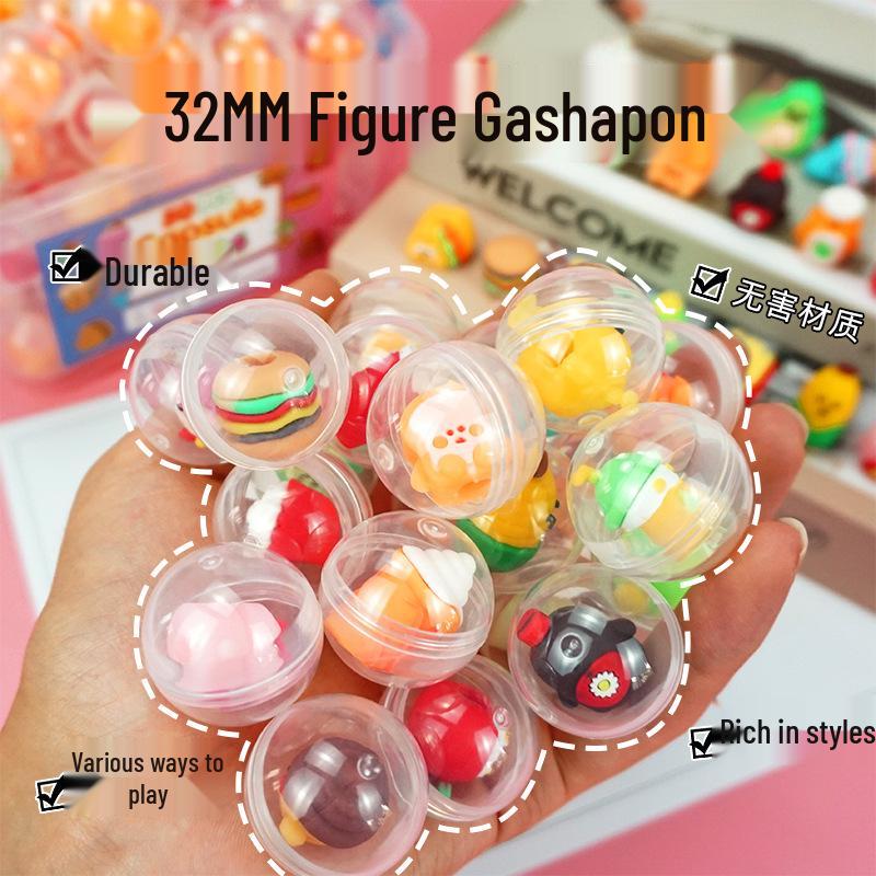 32mm Transparent Doll Gashapon Bouncy Ball Capsule Toy Gift Machine Blind Box 32*32mm (box price)
32mm Transparent Doll Gashapon Bouncy Ball Capsule Toy Gift Machine Blind Box 32*32mm (box price)