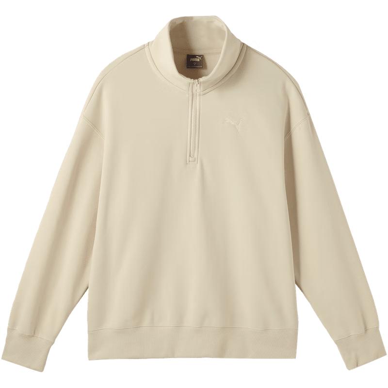 PUMA Unisex Fleece-Lined Half-Zip Stand Collar Sweatshirt L
PUMA Unisex Fleece-Lined Half-Zip Stand Collar Sweatshirt L