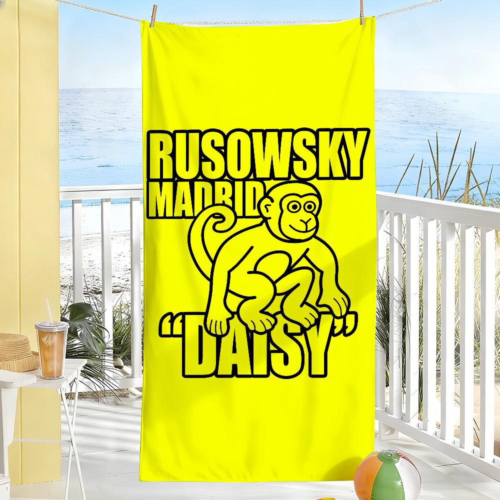 Singer R-Rusowsky Daisy Music Towel Soft Pool Gift For Travel Gym Shower Camping Quick Dry Sports Large Beach Towels W40*H60(CM)
Singer R-Rusowsky Daisy Music Towel Soft Pool Gift For Travel Gym Shower Camping Quick Dry Sports Large Beach Towels W40*H60(CM)