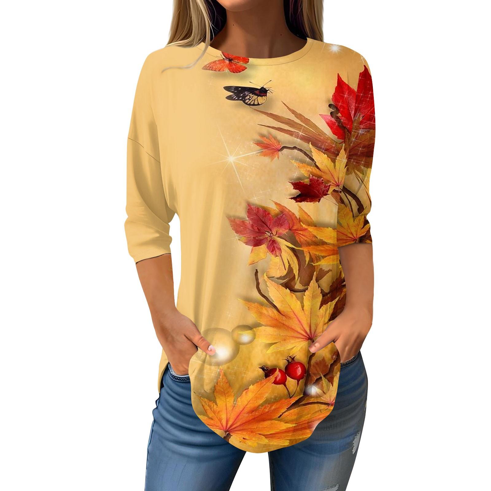 Womens T Shirts 3/4 Sleeve Shirts Solid Color Pullover Summer Spring Tops Blouses XXXL
Womens T Shirts 3/4 Sleeve Shirts Solid Color Pullover Summer Spring Tops Blouses XXXL