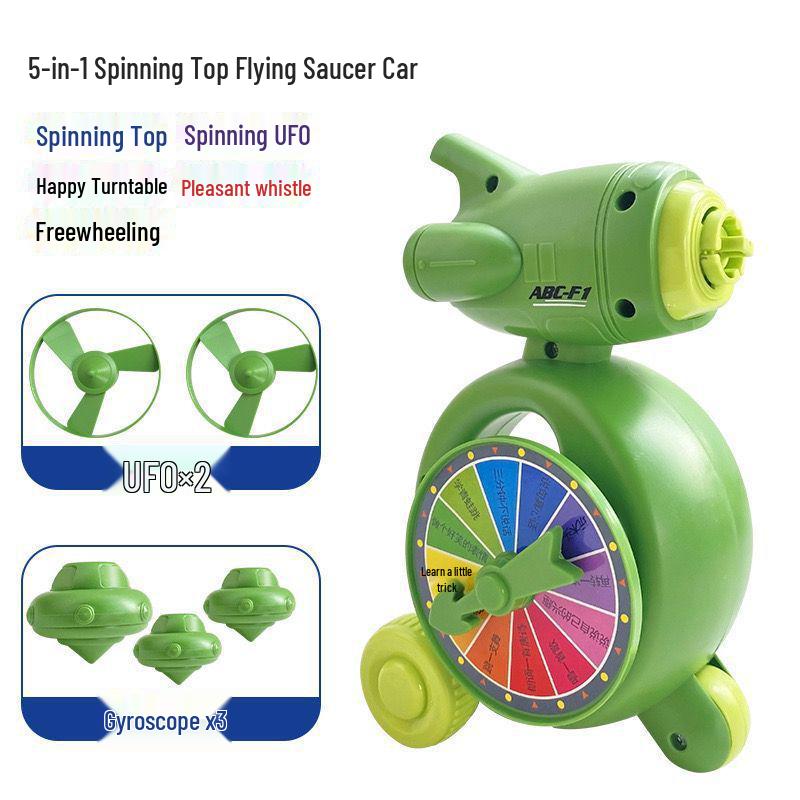 Игрушка гироскоп 5-в-1: Инерционная машина, Креативный поворотный стол, Интерактивное развлечение для родителей и детей Standard
Игрушка гироскоп 5-в-1: Инерционная машина, Креативный поворотный стол, Интерактивное развлечение для родителей и детей Standard