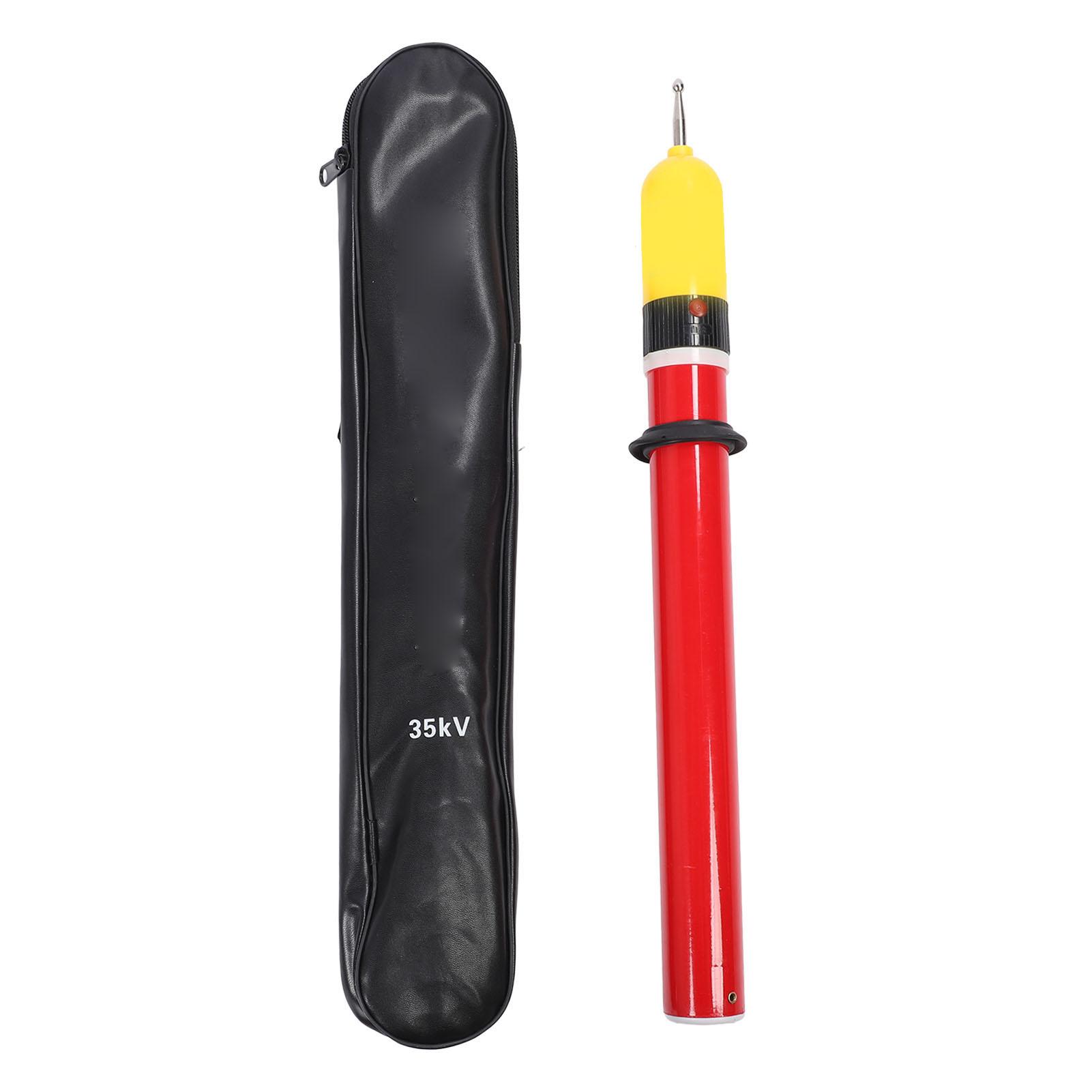 35KV Voltage Tester Telescopic Insulated High Voltage Tester Pen with Sound Light Reminder and Self
35KV Voltage Tester Telescopic Insulated High Voltage Tester Pen with Sound Light Reminder and Self