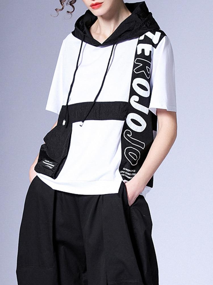 XITAO лоскутная футболка с буквенным принтом, индивидуальная модная свободная футболка с капюшоном WLD16437
XITAO лоскутная футболка с буквенным принтом, индивидуальная модная свободная футболка с капюшоном WLD16437