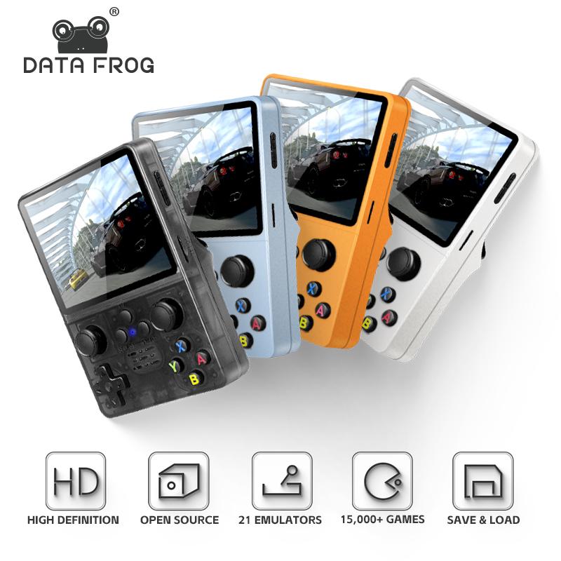 DATA FROG R35S Retro Handheld Video Game Console Linux System 3.5 Inch IPS Screen Portable Pocket Video Player 64GB Games CHINA белый
DATA FROG R35S Retro Handheld Video Game Console Linux System 3.5 Inch IPS Screen Portable Pocket Video Player 64GB Games CHINA белый