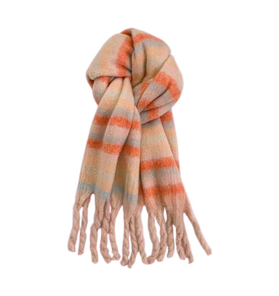 Новый шарф контрастного цвета женский зимний теплый и ветрозащитный утолщенный платок двойного назначения пушистый универсальный шарф 200 * 40 (30 tassel) оранжевый
Новый шарф контрастного цвета женский зимний теплый и ветрозащитный утолщенный платок двойного назначения пушистый универсальный шарф 200 * 40 (30 tassel) оранжевый