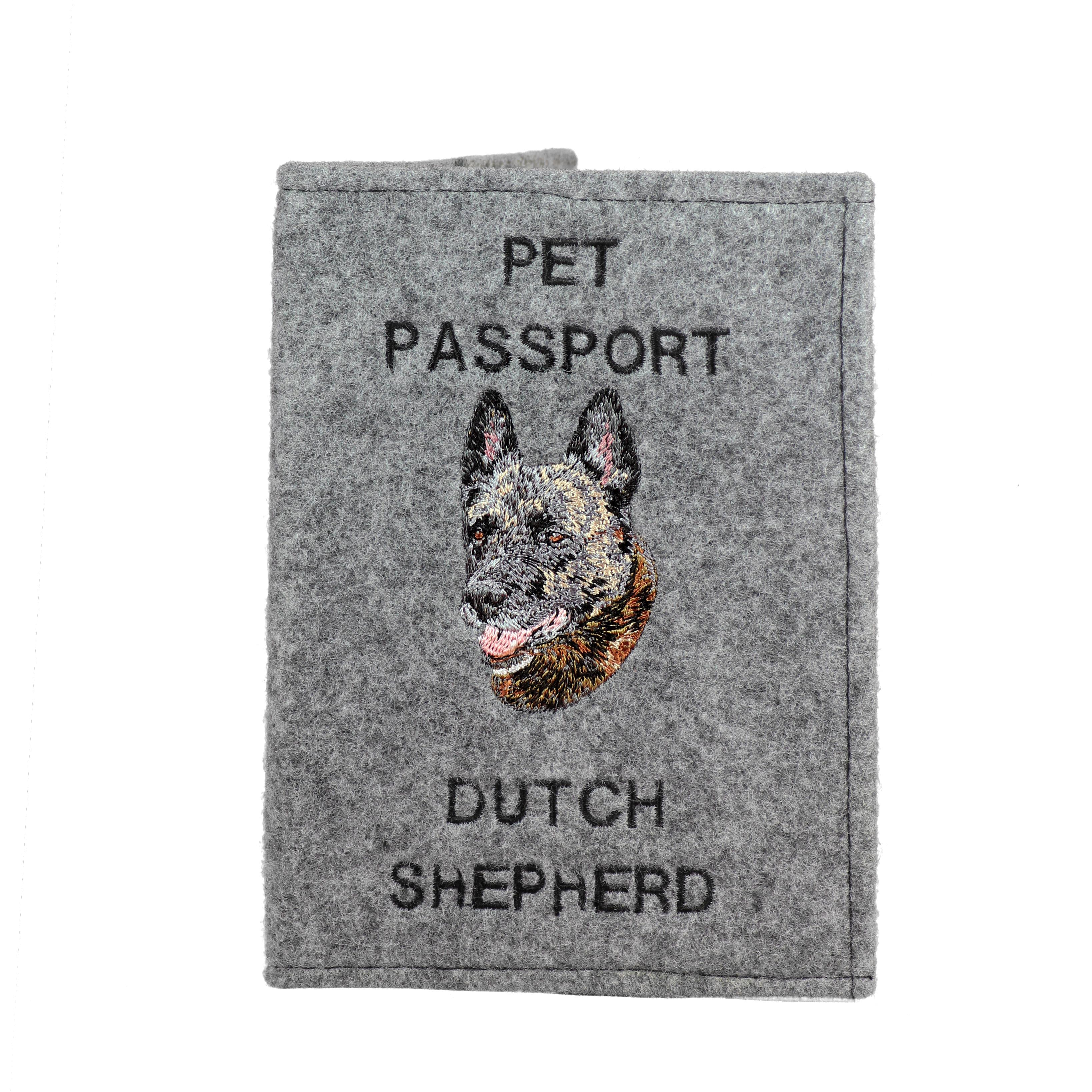 Dutch Shepherd Dog, Dutch Herder - Dog passport case, document case, gift for the traveller from the Art-Dog brand сірий колір
Dutch Shepherd Dog, Dutch Herder - Dog passport case, document case, gift for the traveller from the Art-Dog brand сірий колір