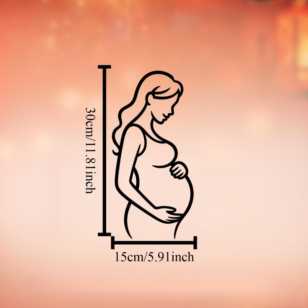 1pc Pregnant Woman Silhouette Metal Wall Art, Rust-Resistant Iron Statue, Baby Shower Gift, Nursery Garden Decor 12in
1pc Pregnant Woman Silhouette Metal Wall Art, Rust-Resistant Iron Statue, Baby Shower Gift, Nursery Garden Decor 12in