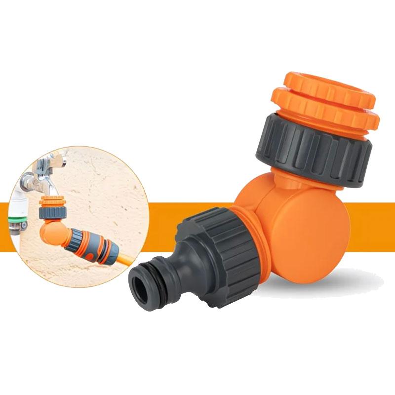 1pc Garden Plastic Hose Tap Adjustable Quick Connector For 13mm Hose Tube Garden Watering Fitting 180° Rotatable Fauce 917
1pc Garden Plastic Hose Tap Adjustable Quick Connector For 13mm Hose Tube Garden Watering Fitting 180° Rotatable Fauce 917