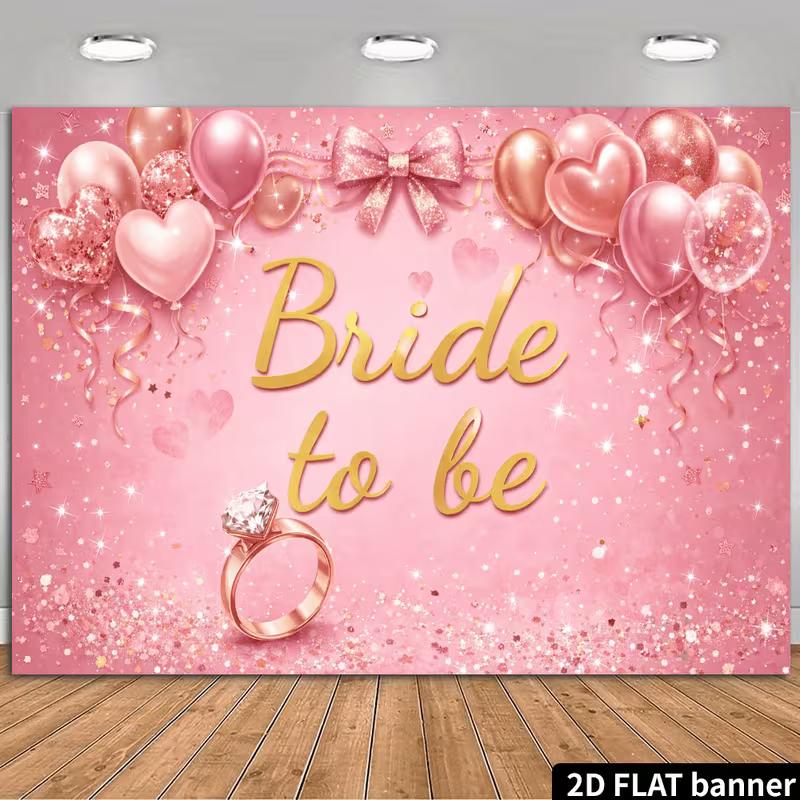 2D Bachelorette Celebration Backdrop, 2D Flat Bride to Be Rose Gold Background for Bridal Party Decoration 47.2x31.5inch/120*80cm
2D Bachelorette Celebration Backdrop, 2D Flat Bride to Be Rose Gold Background for Bridal Party Decoration 47.2x31.5inch/120*80cm
