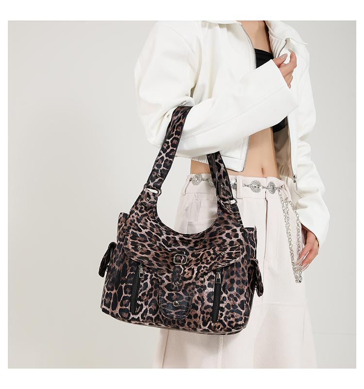 Multi Pocket Tote Bag With Zipper Luxury Women s Leopard Pattern Leather Handbag Ladies Laptop Commuter Brown Large Shoulder Bag
Multi Pocket Tote Bag With Zipper Luxury Women s Leopard Pattern Leather Handbag Ladies Laptop Commuter Brown Large Shoulder Bag