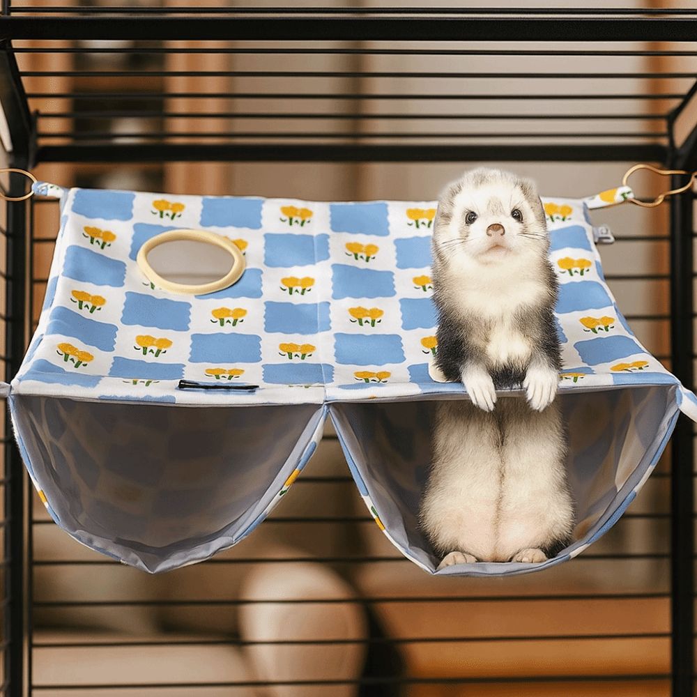 Cartoon Pattern Double Layer Hammock Multi-Sided Opening Hamster Nest For Pet Cage розовый
Cartoon Pattern Double Layer Hammock Multi-Sided Opening Hamster Nest For Pet Cage розовый